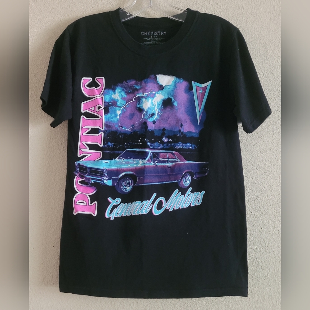 Chemistry Black Car Tee Shirt Sz Small